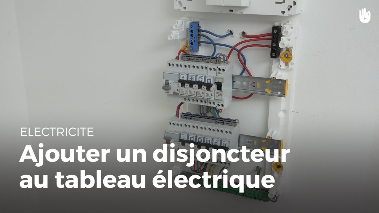 Comment ajouter un disjoncteur au tableau | Électricité ... 240v house wiring diagram 