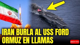 Download Lagu 🚨IRÁN BURLA AL PORTAVIONES USS FORD DE EEUU POR TERCER DÍA SEGUIDO! MP3