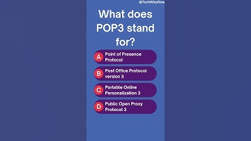 POP3:📧Post Office Protocol version 3 #shortsfeed #viral #gk #viral #shot
