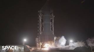 SpaceX fires up Starship in preparation for Flight 14 | Singe Engine Test