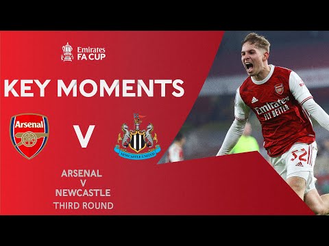 Arsenal v Newcastle United | Key Moments | Third Round | Emirates FA Cup 2020-21