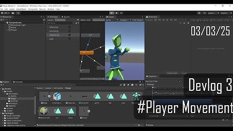 Mage Wanderer Devlog 3 : Player Movement