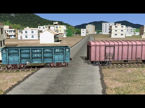 Hard Coupling by SGUJ WDG-4 Derails the Wagons - Failed