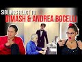 Waleska & Efra react to Dimash & Andrea Bocelli - "Bésame mucho" | REACTION