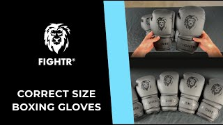 FIGHTR® What oz gloves should I use? How to Pick Boxing Glove Weight