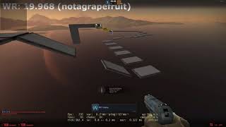 CSGO | bhop_tran low gravity 13.9