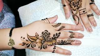 كيف تتقنين نقش الحناء الخفيف؟،  هندي جميل جدا للسيدات الراقيات، henna mehandi design screenshot 1