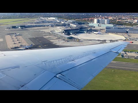 LOW FLYPAST | DAT McDonnell Douglas MD-83 Last Landing & Water Cannon Salute at Copenhagen Airport