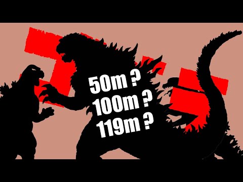 Vidéo: Quelle est la taille de la merveille Godzilla ?