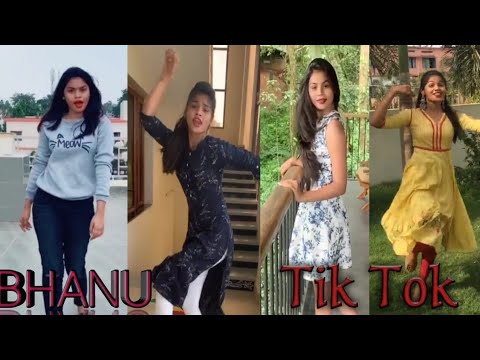 #TikTok Star Bhanu latest tik tok Dubsmash video|@Bhanu1006 popular tik tok dance video|
