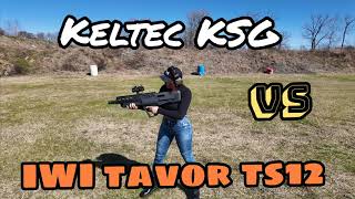 Keltec KSG vs. Tavor TS12