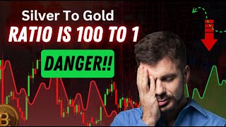 Gold-to-Silver Ratio at 100:1 (Looming Financial Crisis) #silver #gold #stockmarket