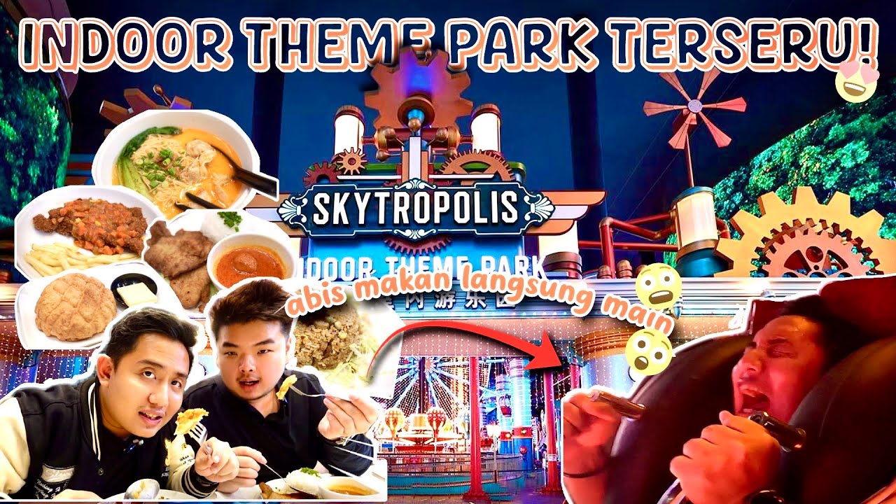 INDOOR THEME PARK TERBESAR⁉ HELLO GENTING SKYTROPOLIS 🇲🇾‼ LOONG CAFE REVIEW‼ GENTING HIGHLANDS