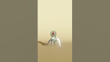 Polyfjord inspired SpiderBot | Blender 3D | Eevee render