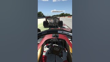 An epic battle at Spa #iracing  #simracing #shorts #racing #f1 #racing