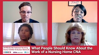 What People Should Know About the Work of a Nursing Home CNA