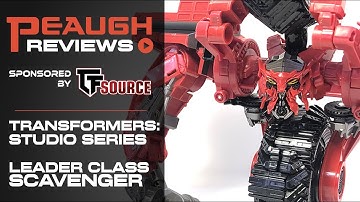 Video Review: Transformers Studio Series - Leader Class SCAVENGER