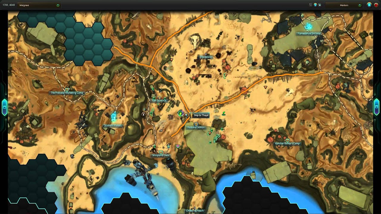 WildStar How to get to Malgrave (Levels 40-46) from Thayd