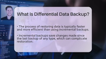 What Is Differential Data Backup? - SecurityFirstCorp.com