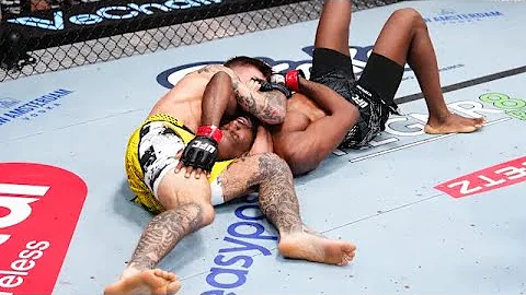 Yaroslav Amosov’s DEBUT DOMINATION: Submits Neil Magny with VICIOUS Anaconda Choke at UFC Vegas 112!