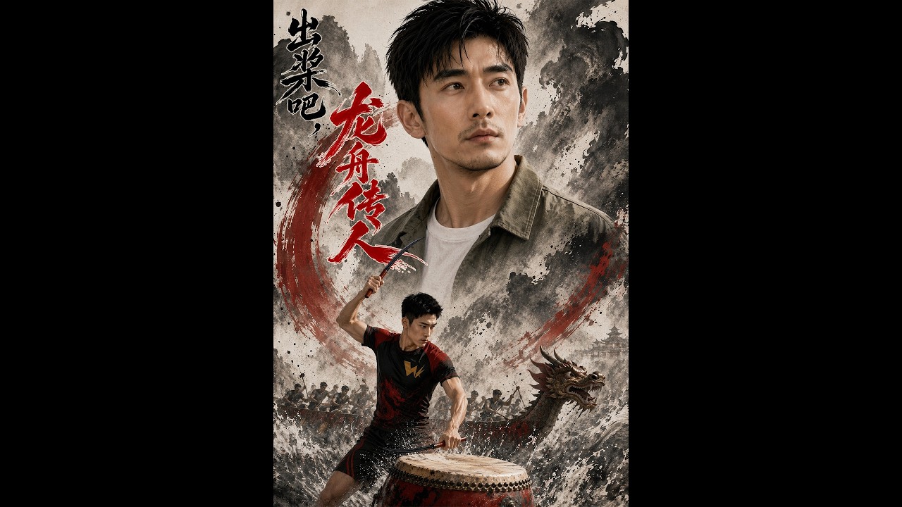 【一口气看完】《出桨吧，龙舟传人》冠军鼓手跌落神坛十年后，为守护龙舟荣耀再战巅峰！#短剧 #AI短剧 #drama #爽剧 #鲨鱼先生