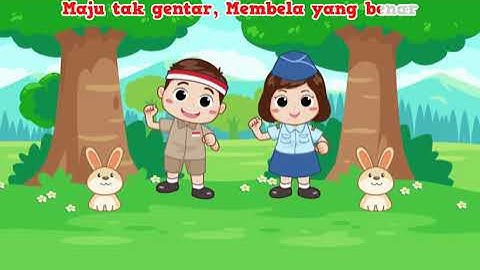 Maju Tak Gentar - Lagu Wajib Nasional Anak