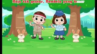 Maju Tak Gentar - Lagu Wajib Nasional Anak
