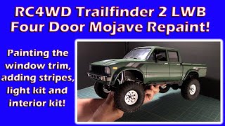 RC4WD TF2 4 Door Mojave: New Paint Job, Lights & Interior!