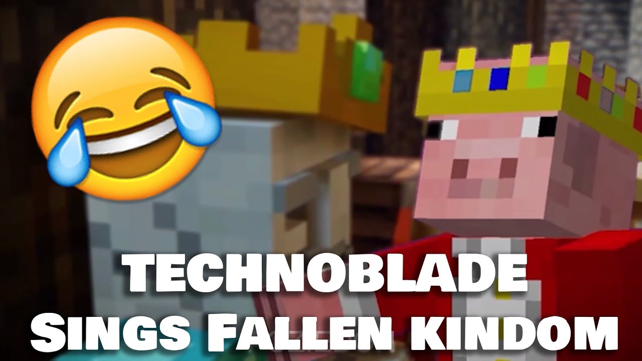 TechnoBlade Sings 'Fallen Kingdom' !😆