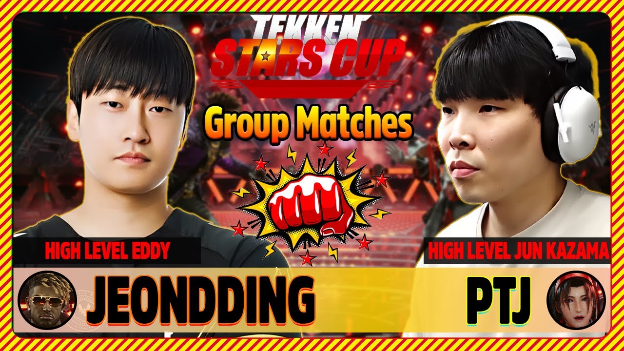 Tekken Stars Cup 2025 Preliminary Round ▰ JEONDDING (Eddy) Vs PTJ (Jun Kazama) ▰ Tekken 8