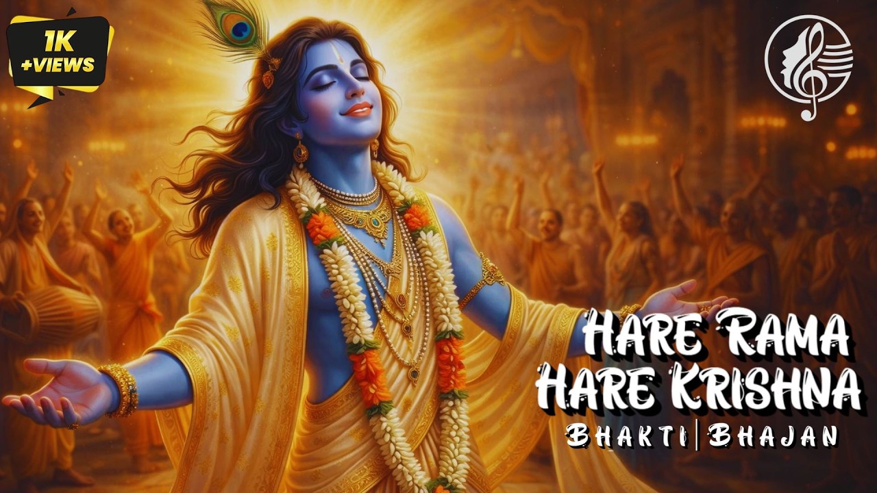 Hare Krishna Hare Rama Mahamantra Jaap 🌸 Peaceful Meditation Music | Mantra Chanting for Inner Peace
