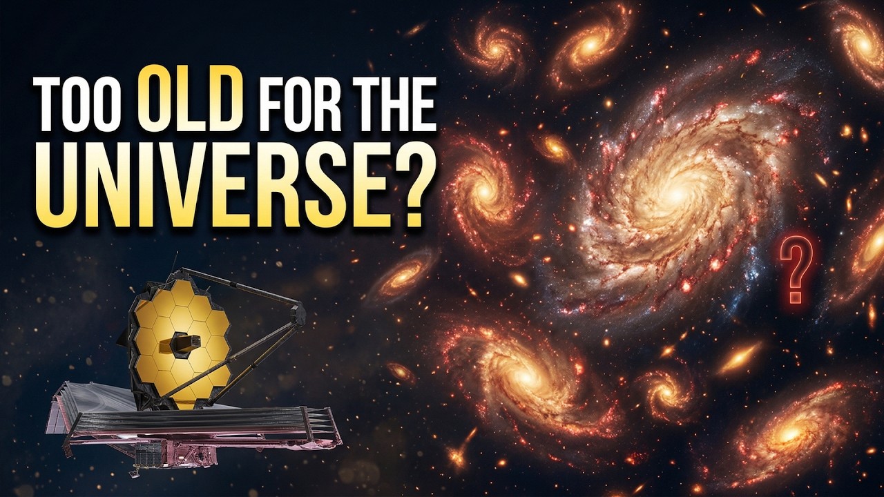 James Webb Detected Ancient Galaxies That Appear Too Mature Too Soon