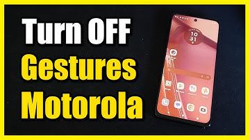 How to Turn OFF Gestures on Motorola Phone (Disable Moto Action Feature)