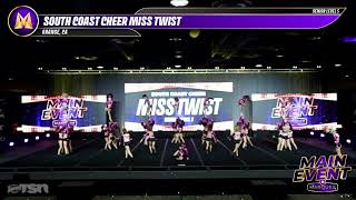 South Coast Cheer Miss Twist | The Main Event 2026 Day 2