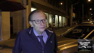 Larry King talks about how he wants the first OJ Simpson interview after he gets out of prison outsi