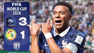 Mbappe WONDERGOAL! France OUTCLASS Senegal! France 3-1 Senegal 2026 World Cup Highlights