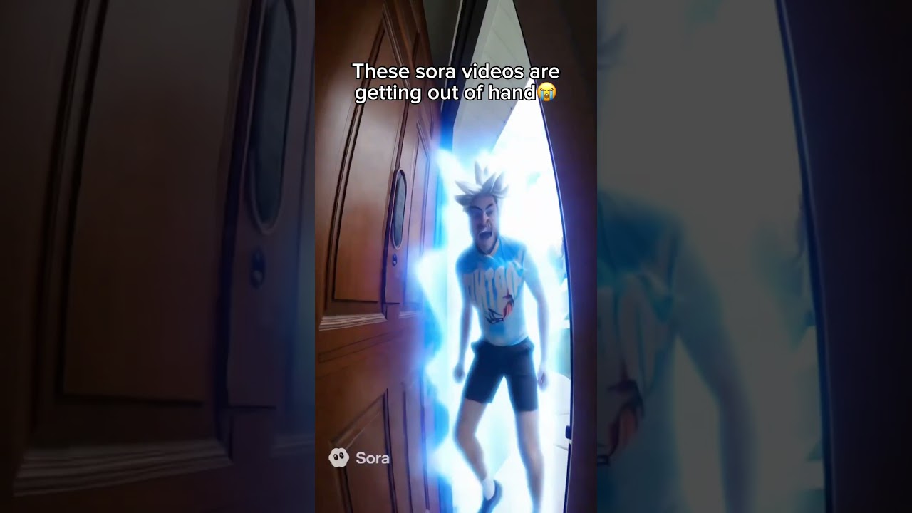 Эти видео с Sora AI выходят из-под контроля😭🙏 