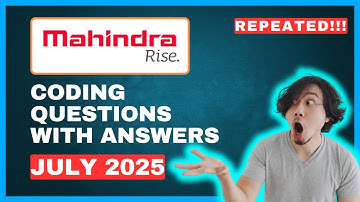 4 juli Volledig herhaald😎 | Mahindra Rise-beoordeling 2025 || Mahindra Rise-coderingsvragen 2025