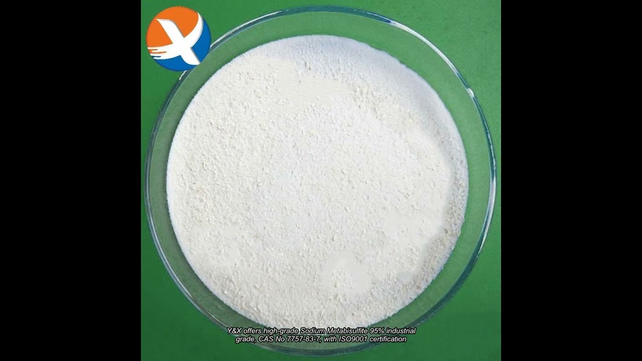 Cas No 7757 83 7 Sodium Metabisulfite Smbs 95% Industrial Grade