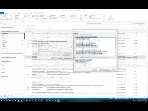 Video: Come Creare Una Regola In Outlook