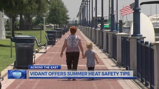 Vidant Medical Center offers summer heat safety tips screenshot 1