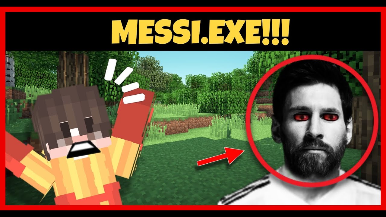 COMO INVOCAR a MESSI.EXE!! 🤯😨 ( MINECRAFT MODS ) - YouTube