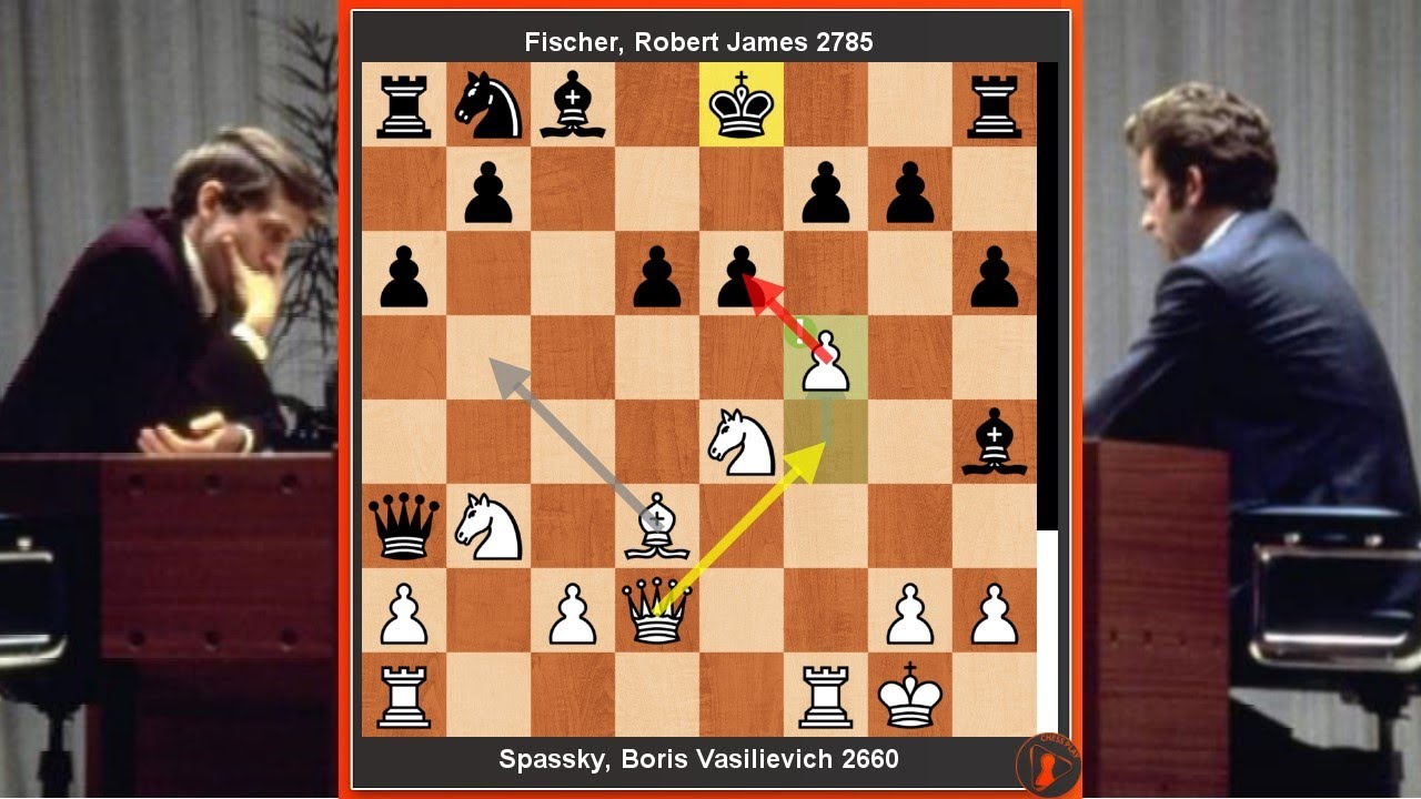 Bobby Fischer vs Boris Spassky, Ch World Match 1972 Reykjavik Iceland, @Chessgambit630 in 2023