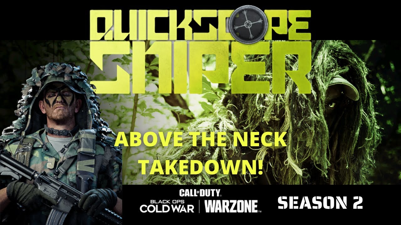 QUICKSCOPE SNIPER BUNDLE AND ABOVE THE NECK TAKEDOWN! (Call Of Duty ...
