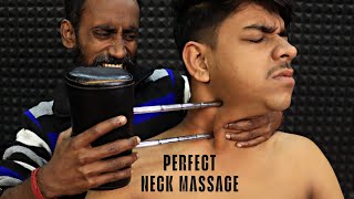 Perfect Neck Massage | Head Massage & Neck Cracking | Spine Cracking | Deep Tissue Body Massage Asmr