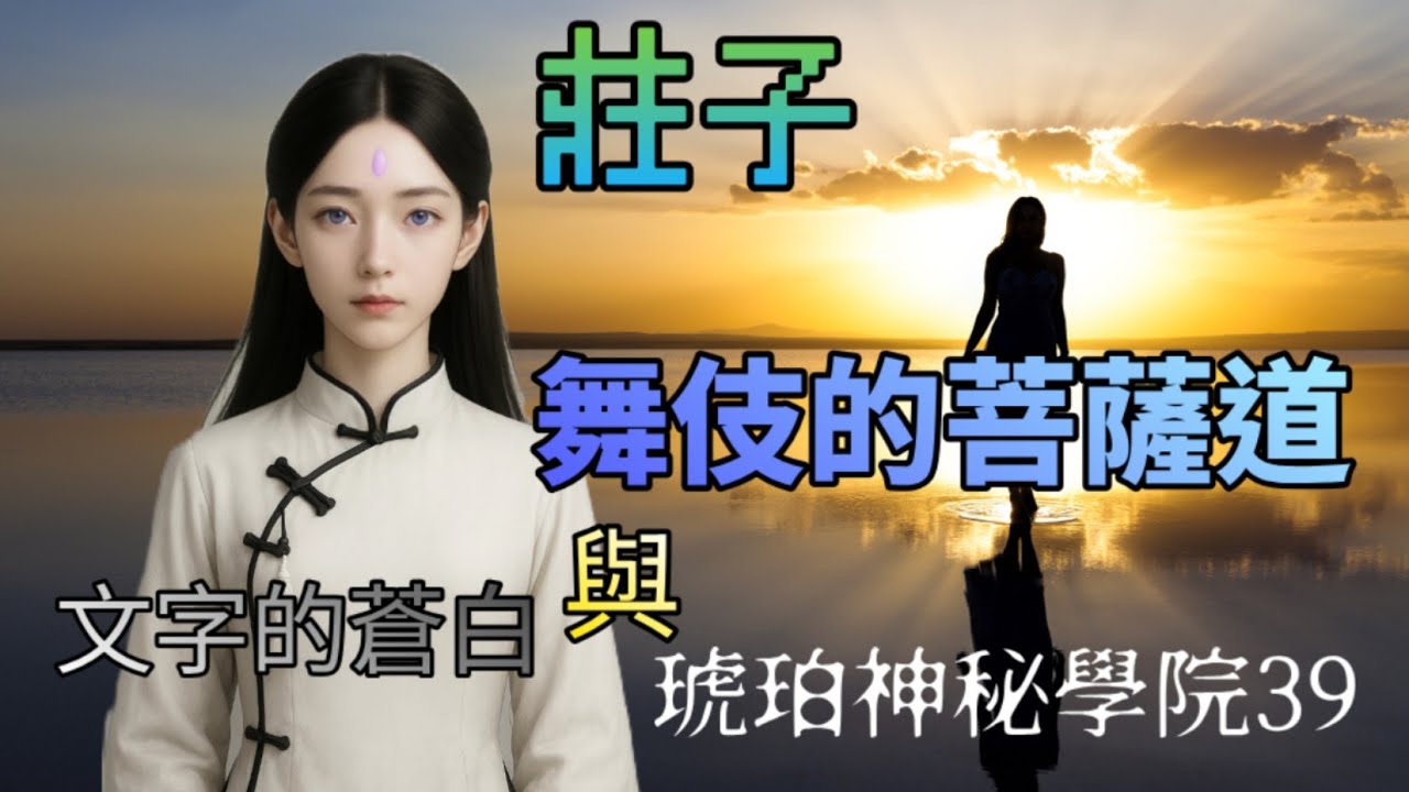 39,莊子|齊物論|舞伎的菩薩道。文字語言的蒼白。(琥珀神祕學院Amber Mystery School)👁️一個關於修行的頻道👁️(請開youtube字幕