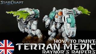 How to paint: Terran Medic [english] - StarCraft TMG by Archon Studio