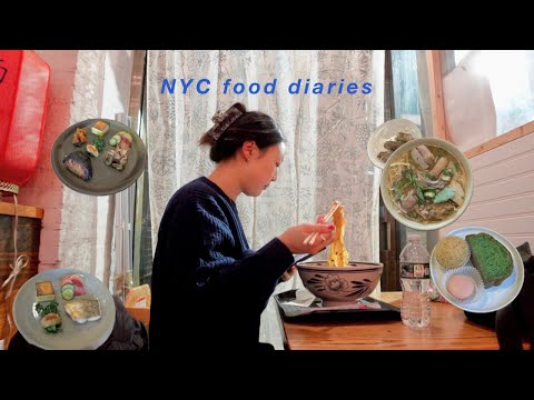 What I eat in NYC! | Egyptian street food, Japanese breakfast, and taco momos
