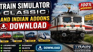 How to Download & Install Indian Addons in Train Simulator | WAP7, WAG9, WAP4 | 2026 Guide