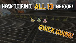 How to find ALL 13 Nessie in the Firing Range! | Apex Legends | Season 17 |